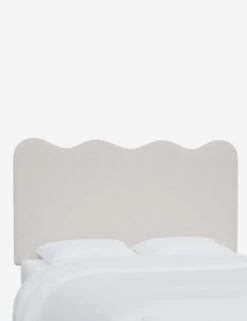 Clementine Headboard -VIAN Furniture Shop ClementineHeadboard SnowVelvet 1431FTTNSNW