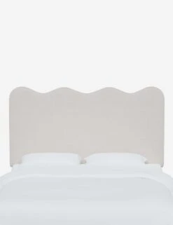 Clementine Headboard -VIAN Furniture Shop ClementineHeadboard SnowVelvet 1431FTTNSNW 1