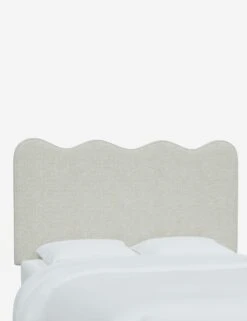 Clementine Headboard -VIAN Furniture Shop ClementineHeadboard WhiteBoucle 1431FMLNSNW