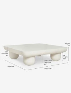 Clouded Square Coffee Table By Sarah Sherman Samuel -VIAN Furniture Shop CloudedCoffeeTable 3641