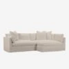 Coen Slipcover Sectional Sofa -VIAN Furniture Shop CoenSlipcover Flax Boden slip 214 15161 43.MILAF