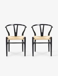 Cylia Dining Chair (Set Of 2) -VIAN Furniture Shop Cylia1black
