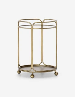 Nathalie Round Bar Cart -VIAN Furniture Shop DIN00237