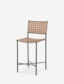 Daniel Leather Bar And Counter Stool -VIAN Furniture Shop DanielLeatherBarAndCounterStool2