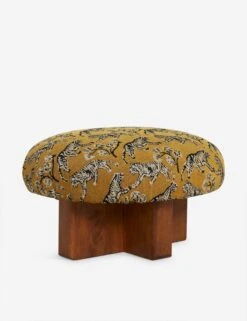 Dashell Ottoman By Sarah Sherman Samuel -VIAN Furniture Shop DashellOttomanbySarahShermanSamuel GoldenrodTiger A0656445 4180 Product