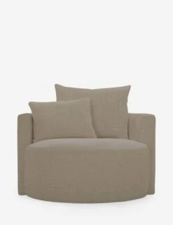 Dawson Swivel Chair -VIAN Furniture Shop DawsonSwivelChair Pebble LEANDER 016 107CR 43 MI