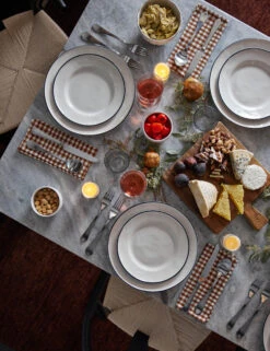 Huitink Dining Table -VIAN Furniture Shop DiningOverhead2 15647 2 Swatch SITECROP