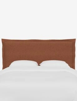 Elara Headboard -VIAN Furniture Shop ElaraHeadboard TerracottaLinen 812QZMTRC 2 SITECROP