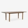 Hewitt Extendable Dining Table -VIAN Furniture Shop HewittExtendableDiningTable NaturalOak Extended A065523017960