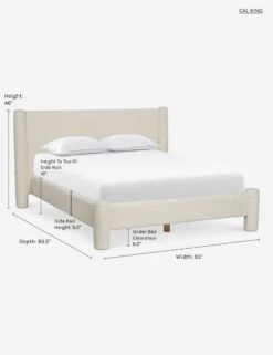 Hyvaa Bed By Sarah Sherman Samuel -VIAN Furniture Shop HyvaaBed Boucle 3609 CalKing