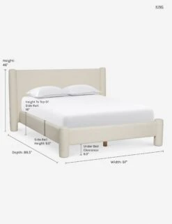 Hyvaa Bed By Sarah Sherman Samuel -VIAN Furniture Shop HyvaaBed Boucle 3609 King