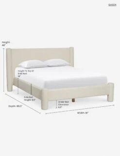 Hyvaa Bed By Sarah Sherman Samuel -VIAN Furniture Shop HyvaaBed Boucle 3609 queen