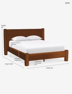 Hyvaa Bed By Sarah Sherman Samuel -VIAN Furniture Shop HyvaaBed Cognac 3609 queen