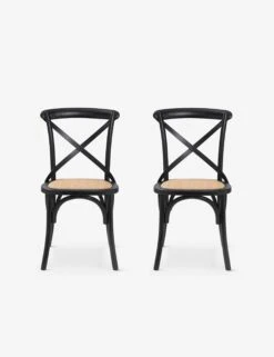 Jules Dining Chair (Set Of 2) 24 Jules Dining Chair (Set Of 2) -VIAN Furniture Shop Jules1Black