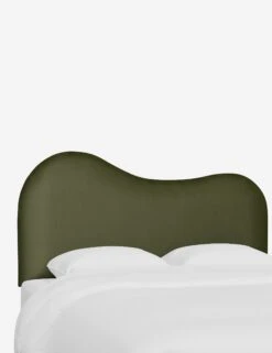 Kadence Headboard -VIAN Furniture Shop KadenceHeadboard PineVelvet 922QMJSPN 1 SITECROP