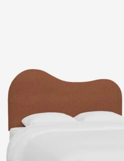 Kadence Headboard -VIAN Furniture Shop KadenceHeadboard TerracottaLinen 922QZMTRC 1 SITECROP