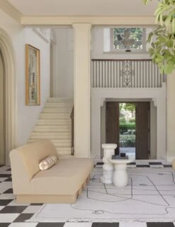 Lena Sofa By Sarah Sherman Samuel -VIAN Furniture Shop LineDrawingFlatweaveLivingRoom 13104 V1