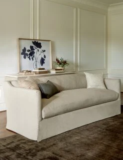 Fabienne Slipcover Sofa -VIAN Furniture Shop LivingRoom2 CHILTERN MOSS 12177 SITECROP 1