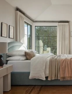 Newbery Platform Bed 32 Newbery Platform Bed -VIAN Furniture Shop Lulu and Georgia BeddingVignette 0476 LIFESTYLE Site Crop Lifestyle 3 1