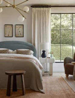 Elio Stool -VIAN Furniture Shop Lulu and Georgia Bedroom1 Evergreen 0262 LIFESTYLE Site Crop Lifestyle