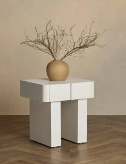 Merrit Nightstand By Sarah Sherman Samuel -VIAN Furniture Shop MerritNightstand Ivory A0656019 2040 StudioLifestyle