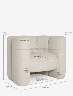 Mila Chair By Eny Lee Parker -VIAN Furniture Shop MilaChairbyEnyLeeParker Ivory A0655305 2508 1