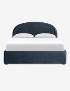 Newbery Platform Bed 26 Newbery Platform Bed -VIAN Furniture Shop NewberyPlatformBed BlueVelvet Queen L04731295023 Product
