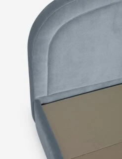 Newbery Platform Bed 35 Newbery Platform Bed -VIAN Furniture Shop NewberyPlatformBed Heron Velvet Queen L04731295031 Product