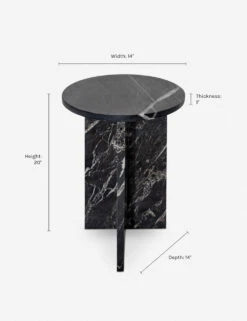 Biagio Round Side Table -VIAN Furniture Shop PJ 1021 02 copy DIMS
