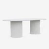 Portillo Indoor / Outdoor Oval Dining Table -VIAN Furniture Shop PMA A17DTO96 PALMA 96 DINING TABLE WB01