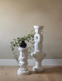 Toivo Pedestal By Sarah Sherman Samuel -VIAN Furniture Shop Pedestal Vignettes 1733 SITE CROP