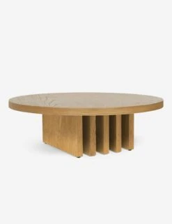 Pentwater Round Coffee Table By Sarah Sherman Samuel -VIAN Furniture Shop PentwaterCoffeeTable Natural 3897 1
