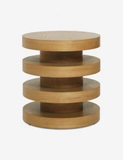 Pentwater Round Side Table By Sarah Sherman Samuel -VIAN Furniture Shop PentwaterSideTable Natural 3580 1