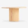 Elvia Round Dining Table -VIAN Furniture Shop RDTR NA WH 1