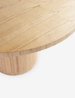 Elvia Round Dining Table -VIAN Furniture Shop RDTR NA WH 5