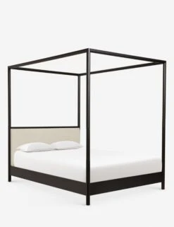 Simonette Canopy Bed -VIAN Furniture Shop SimonetteCanopyBedQueen Black A0656315 0347 Product