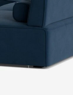 Solana Chaise Sectional Sofa By Eny Lee Parker -VIAN Furniture Shop SolanaChaiseSectionalSofa BlueVelvet120 WithBolster L0469135 Detail 3