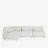 Solana Chaise Sectional Sofa By Eny Lee Parker 1 Solana Chaise Sectional Sofa By Eny Lee Parker -VIAN Furniture Shop SolanaChaiseSectionalSofa IvoryLinen120 L0469133 Bolster 1 Front