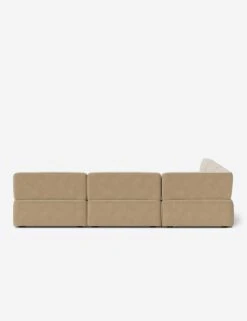 Solana Corner Sectional Sofa By Eny Lee Parker -VIAN Furniture Shop SolanaCornerSectionalSofa BrieVelvet120 WithoutBolster L0469138 Back 3