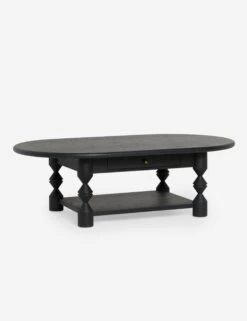 Topia Oval Coffee Table By Ginny Macdonald -VIAN Furniture Shop TopiaOvalCoffeeTablebyGinnyMacdonald Black A0656510 592 Product