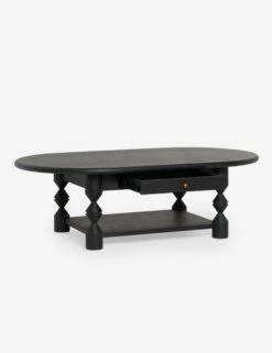 Topia Oval Coffee Table By Ginny Macdonald -VIAN Furniture Shop TopiaOvalCoffeeTablebyGinnyMacdonald Black A0656510 593 Product