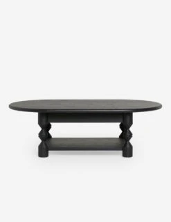 Topia Oval Coffee Table By Ginny Macdonald -VIAN Furniture Shop TopiaOvalCoffeeTablebyGinnyMacdonald Black A0656510 600 Product