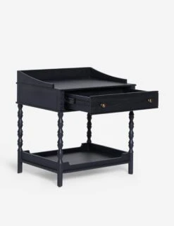 Topia Nightstand By Ginny Macdonald -VIAN Furniture Shop TopiaSideTable Black17011