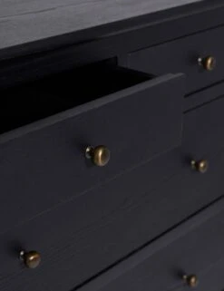 Topia 6-Drawer Dresser By Ginny Macdonald -VIAN Furniture Shop TopiaTallDresser Black16798