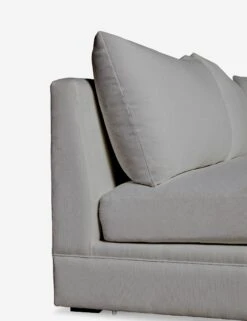 Winona Armless Sectional Sofa -VIAN Furniture Shop WinonaArmless3PieceChaiseSectionalLAF KleinSilver 12858 SITECROP