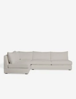 Winona Armless Sectional Sofa -VIAN Furniture Shop WinonaArmless3PieceChaiseSectionalLAF NevisNatural 12857 SITECROP