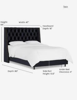 Admina Bed -VIAN Furniture Shop admina bed navy twin
