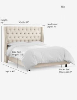 Admina Bed -VIAN Furniture Shop admina bed talc full