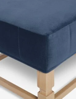 Ambleside Ottoman By Ginny Macdonald -VIAN Furniture Shop ambleside ottoman velvet harbour
