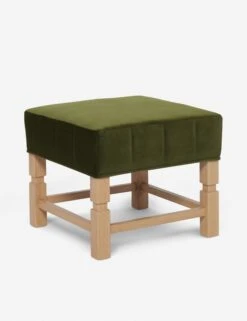 Ambleside Ottoman By Ginny Macdonald -VIAN Furniture Shop ambleside ottoman velvet jade 3